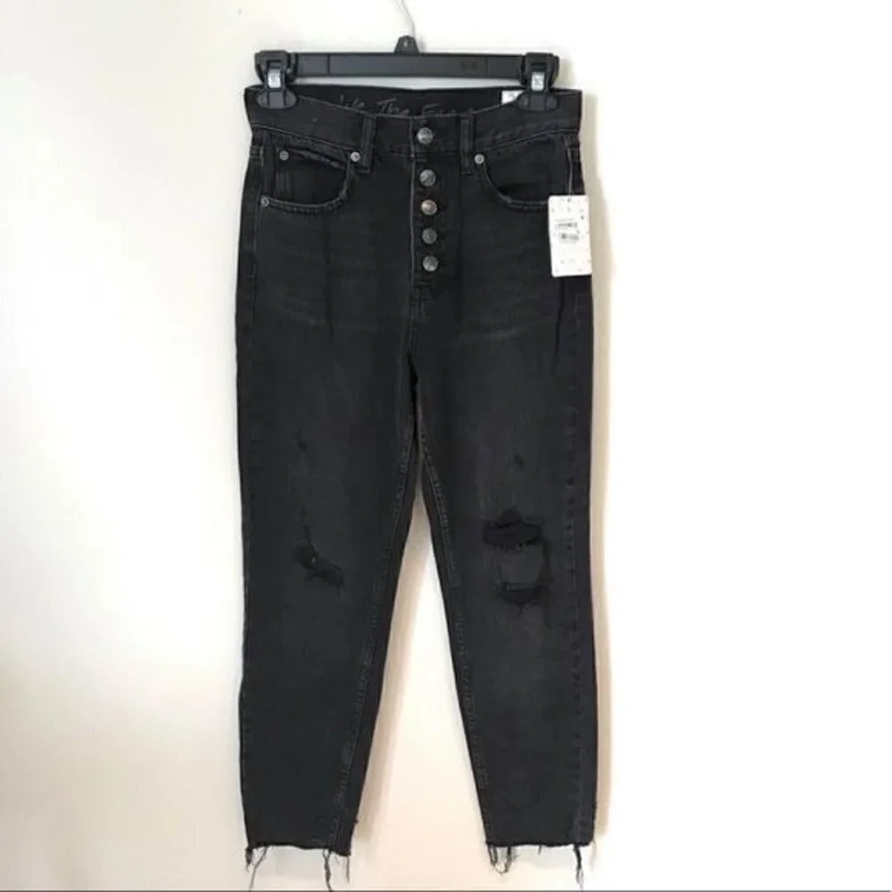 🎉HOST PICK🎉 NWT Free People Black Jeans